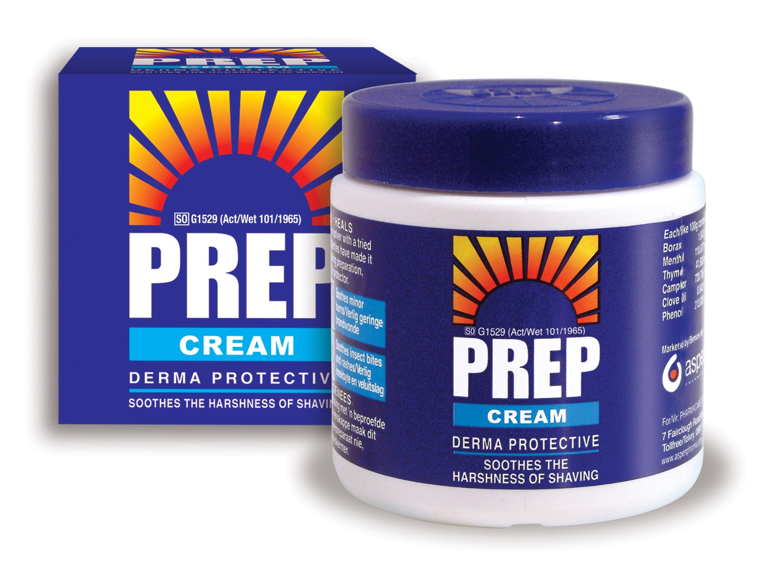 Prep Cream - Derma protective Cream 250g tub
