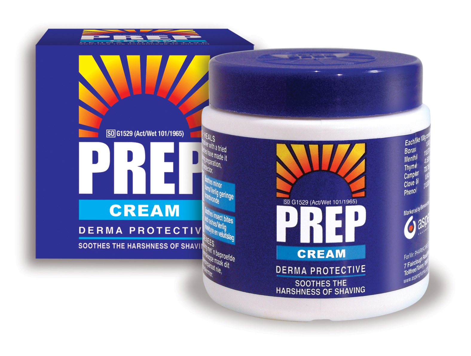Prep Cream - Derma protective Cream 250g tub