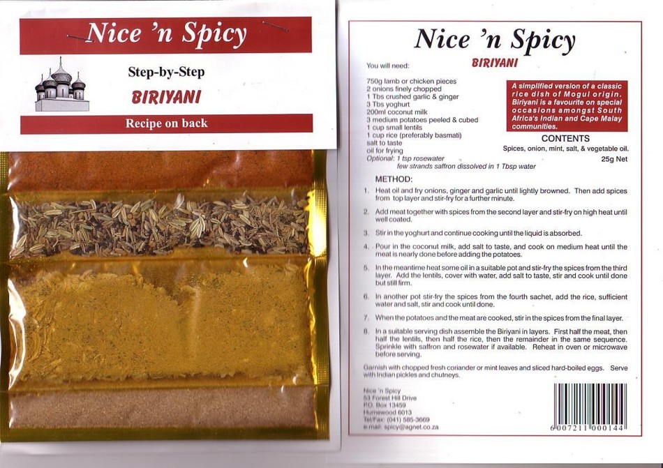 Nice 'n Spicy Biriyani